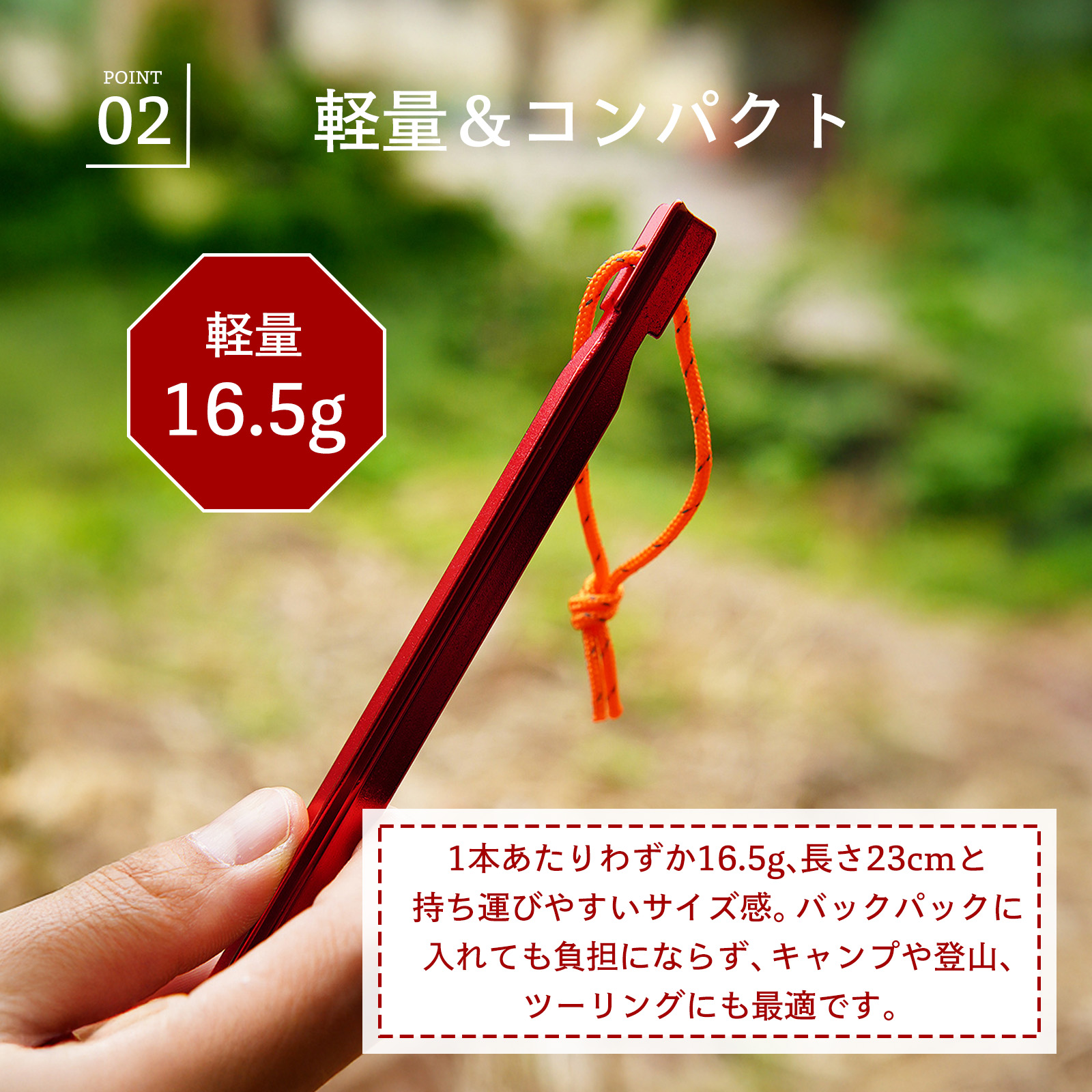 アルミペグ 2