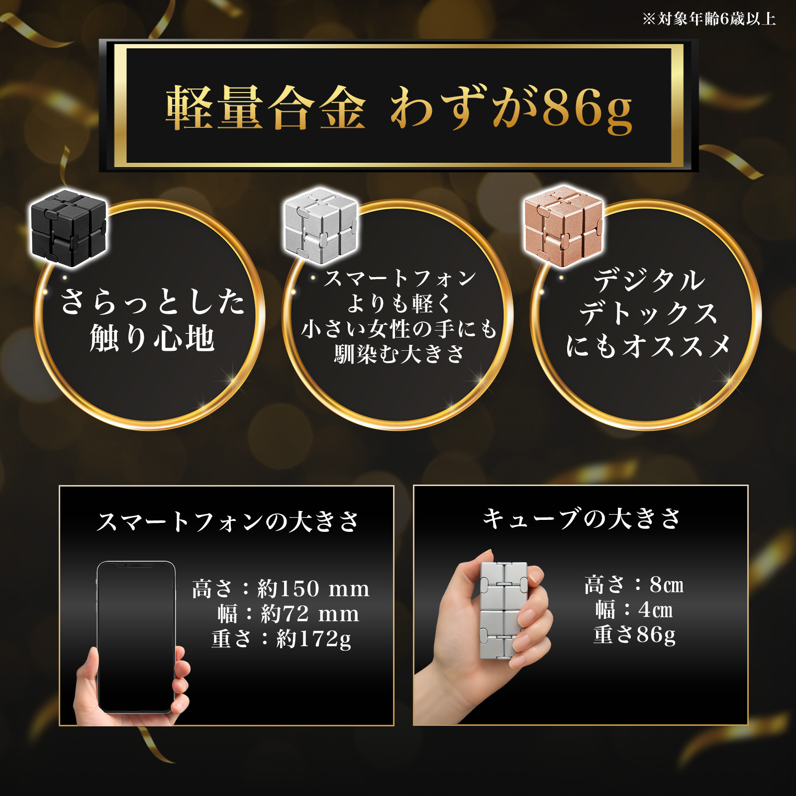 フィジェットキューブ❼